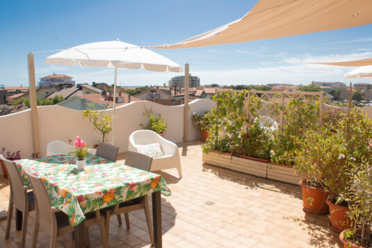 Terrazza Bilocale il Mare a Pineto (TE)